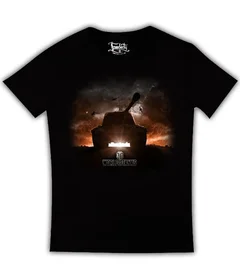 Прикольные футболки: Мир Танков а черной